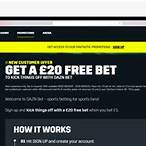 21 bet welcome offer